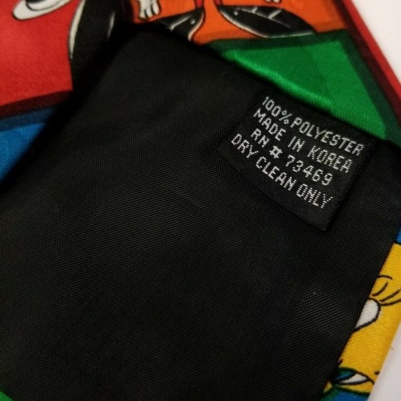 VINTAGE 1993 NECKTIE MENS LOONEY TUNES MANIA - Picture 4 of 5